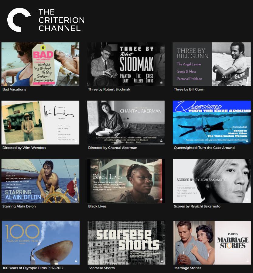 Criterion Shows